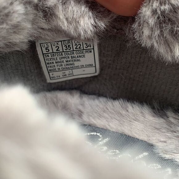 Skechers Woman's Cozy Campfire Pewter Dream Glam Metallic Faux Fur Slippers - Picture 11 of 14